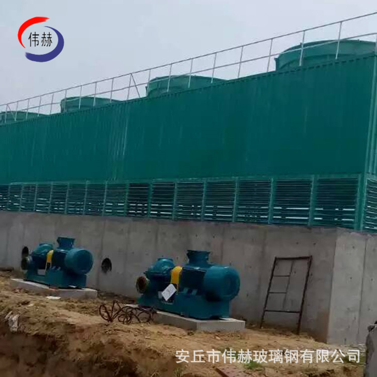 玻璃钢化工厂冷却塔 玻璃钢喷雾式冷却塔 玻璃钢注塑机冷却塔