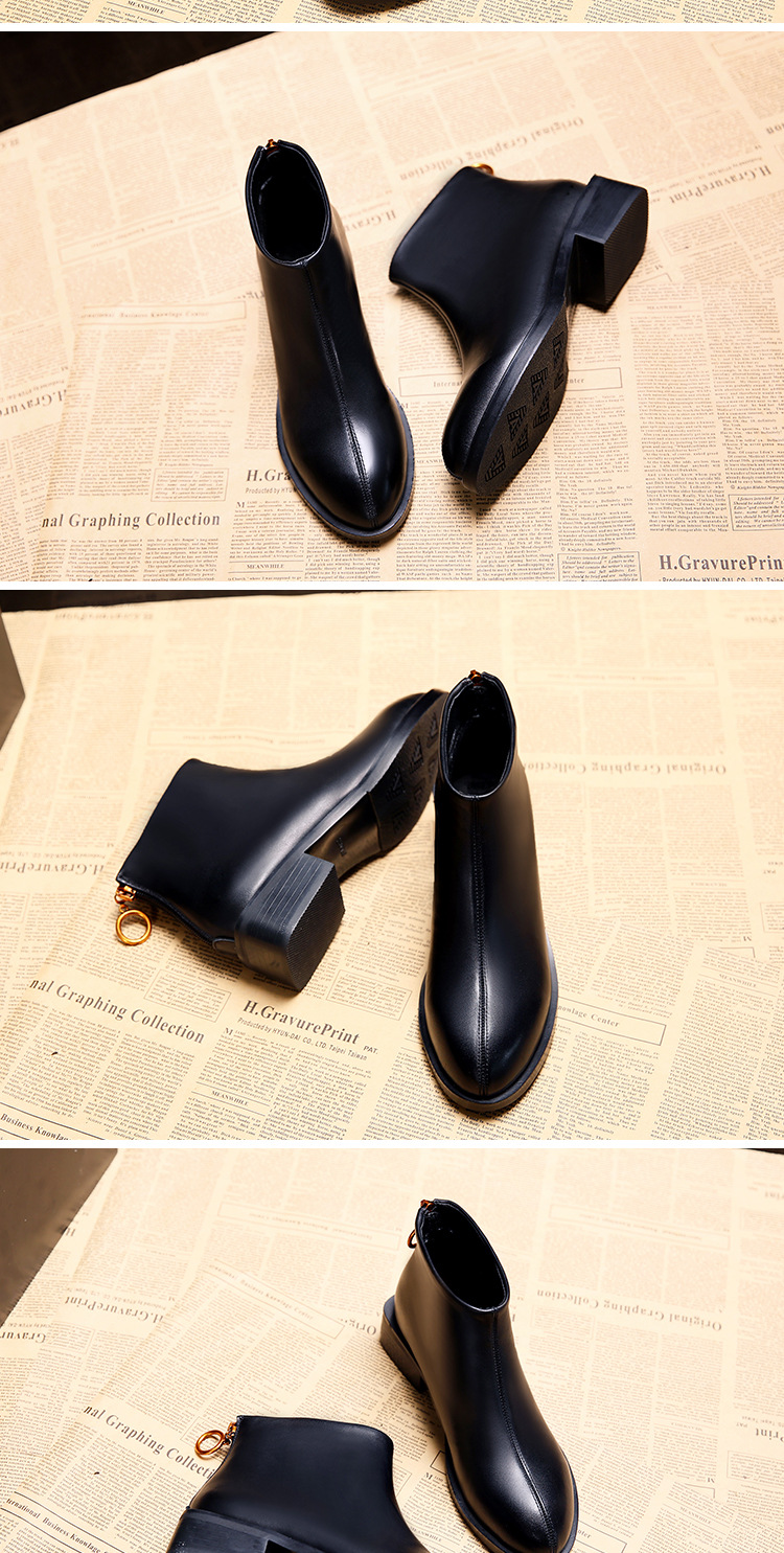 Bottes femme en PU artificiel - Ref 3354951 Image 9