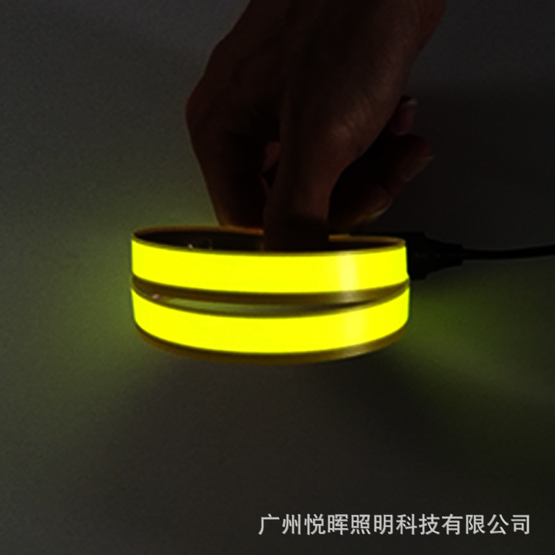 3V conductor EL tira de luz fría LED tira luminosa 60x1CM DIY tira luminosa decorativa ventas directas de la fábrica