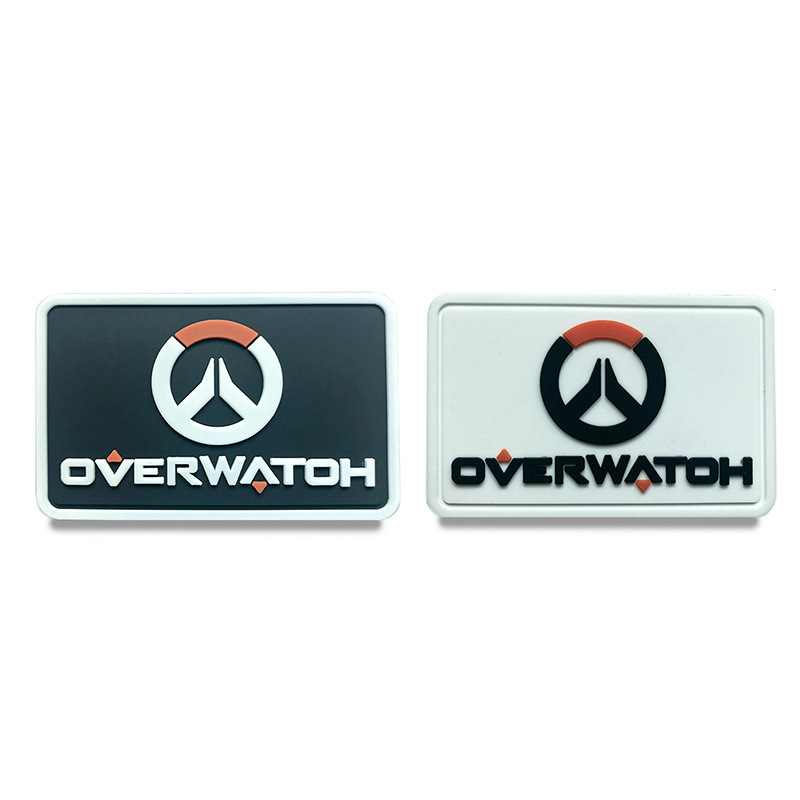 守望先锋徽章 魔术贴 臂章 Overwatch OW PVC 背包贴章 游戏周边