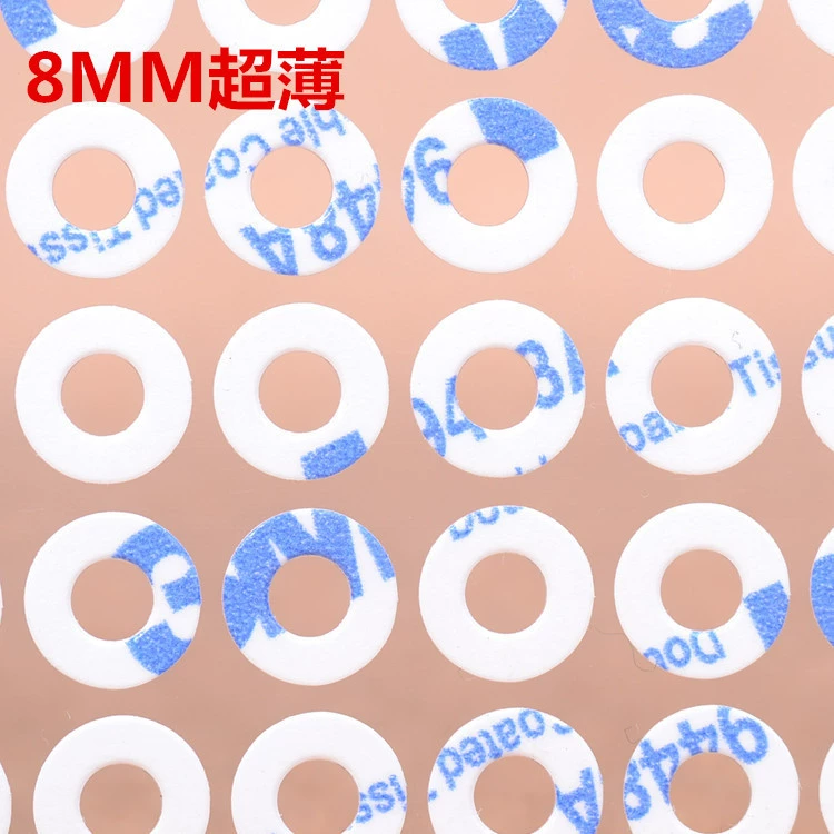 DIY8MM наушники-вкладыши динамик корпус наушников Блок специальный усиленный бас двусторонний клейкий тюнинг хлопок ультратонкий