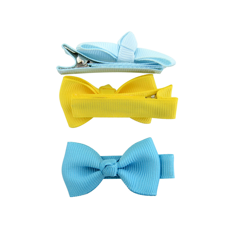 European And American Children's Jewelry Cute Bow Ribbon Bag Hairpin display picture 2