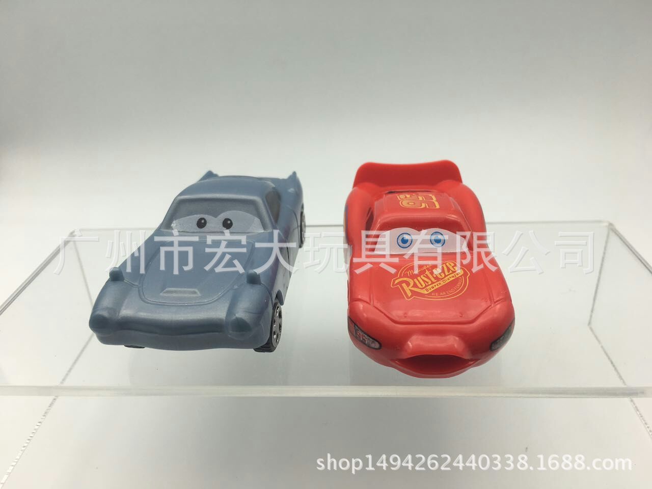 8款汽车公仔 儿童益智玩具 蛋糕饰品可回力汽