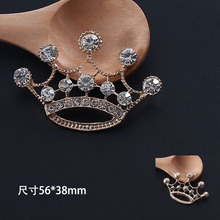 皇冠系列字母珍珠皇冠diy手机壳美容手工贴钻材料饰品配件批发
