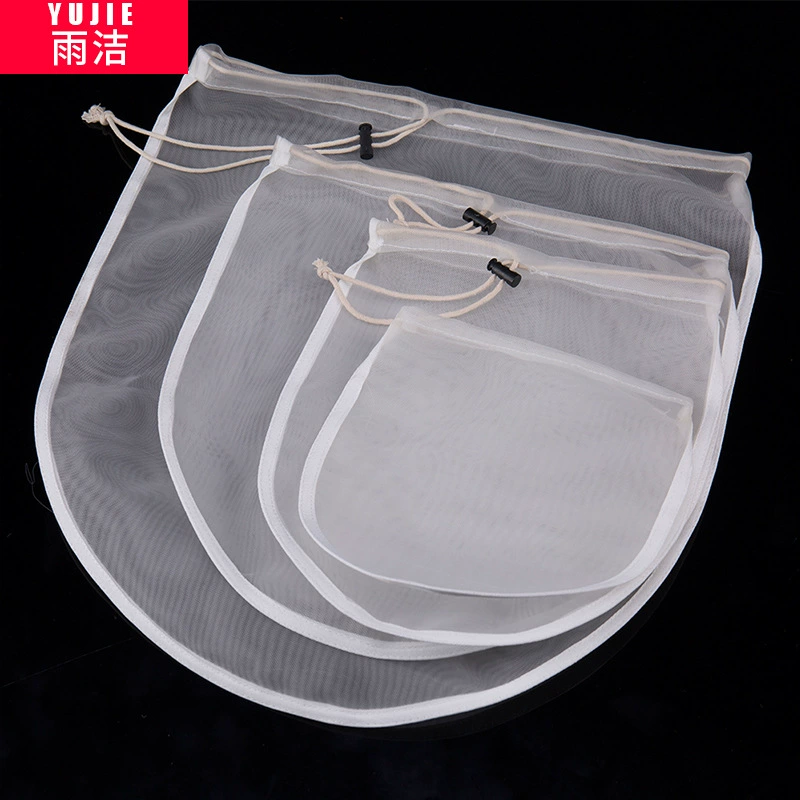 U-образный усиленный мешок из фильтровальной ткани, луч, рот, Пищевой Фермент, без остатков, кофе, соевое молоко, 300 меш, ультратонкий плотный сетчатый мешок, пиво