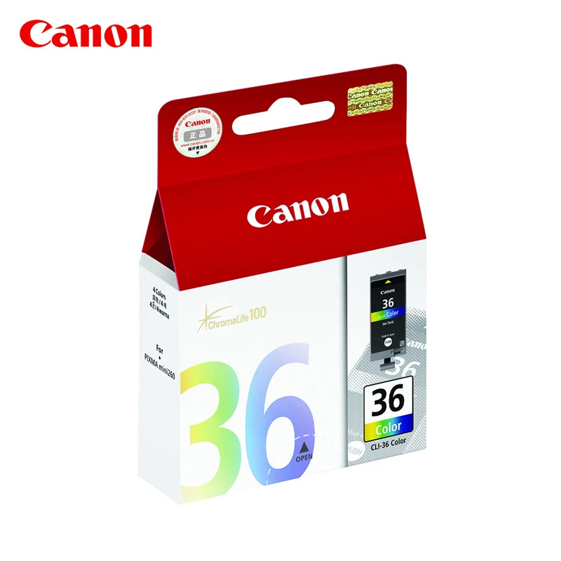Canon Original PGI-35BK/CLI-36C Инк-бокс 35B Черный 36C Цветной совместимо IP100/IP110