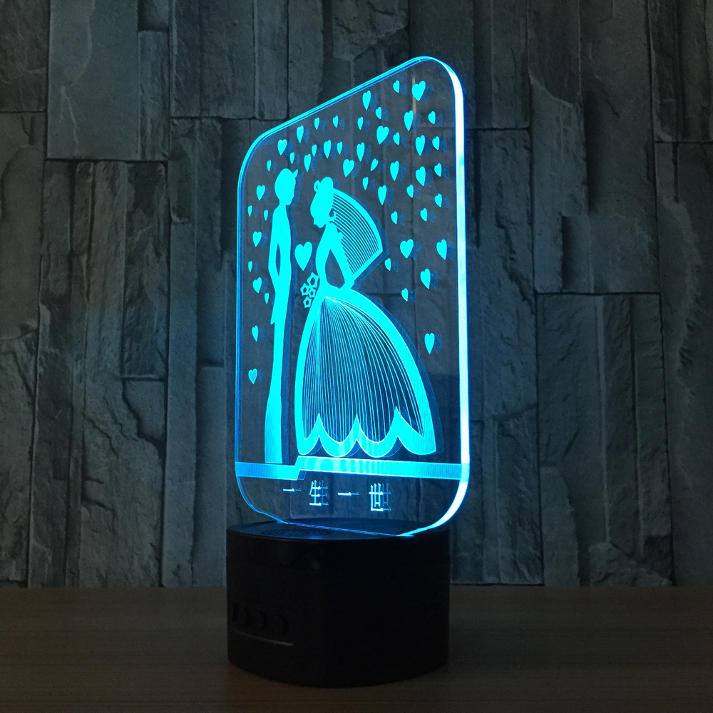 创意节能 智能家居LED灯 触摸USB充电