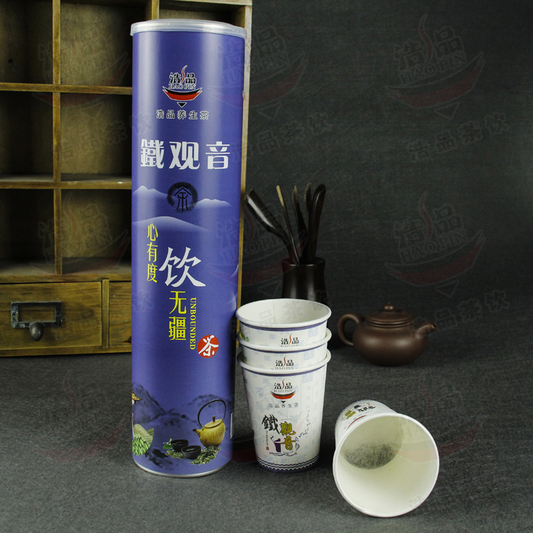 creative Tieguanyin tea