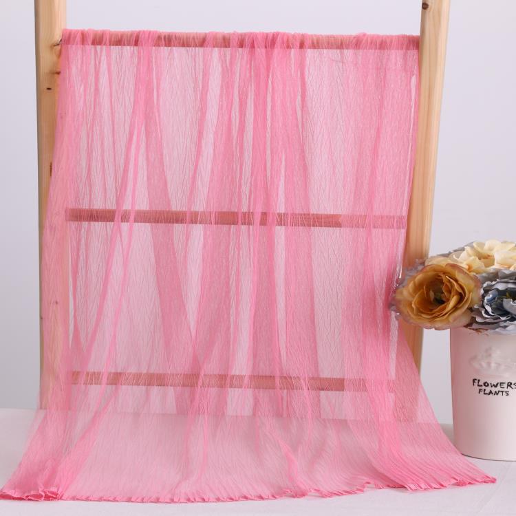 Fabricante de poliéster pliegue tela de malla hexagonal para niñas vestido de boda tela de malla