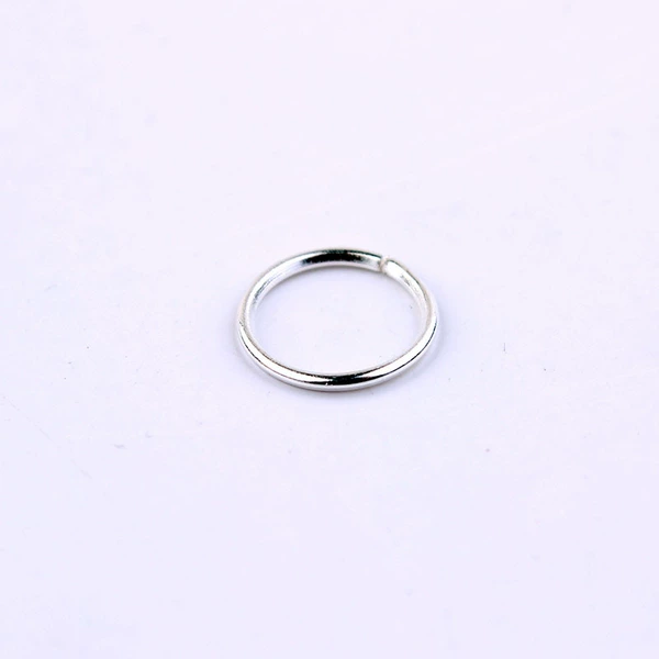10mm silver circle (ten packs)