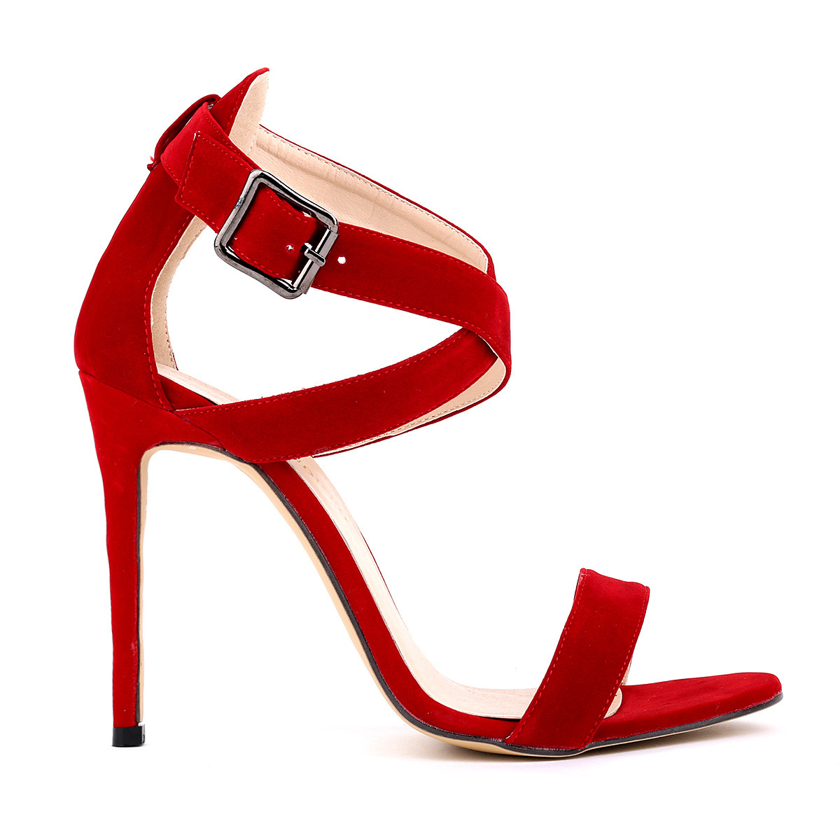 102-4 Fashion new high heeled shoes, flannelette with thin shoes and fast shoes.