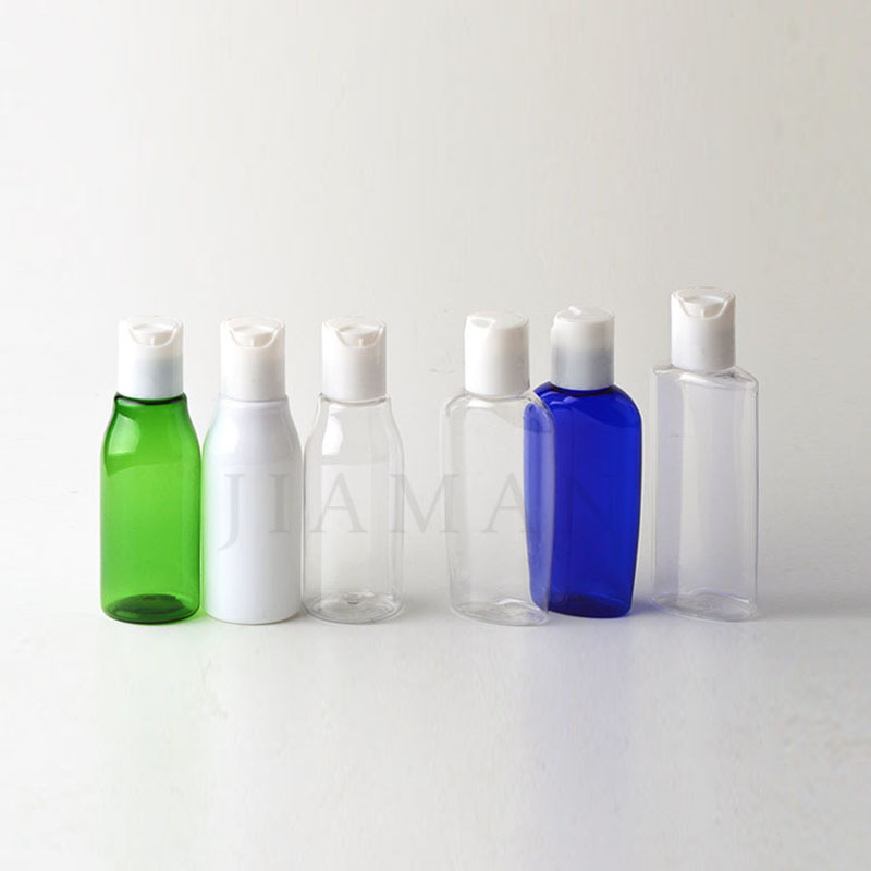 现货供应60ml沐浴露瓶爽肤水瓶纯露瓶千秋盖瓶塑料PET瓶分装瓶