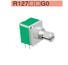 厂家直销12MM塑封式金属轴电位器 128电位器 127电位器 12J位器