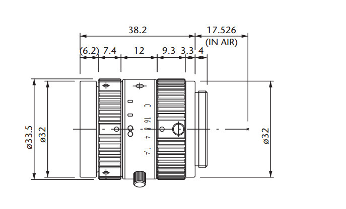 Moritex茉丽特 百万像素CCTV镜头ML-MP系列 ML-M3514MP工业镜头
