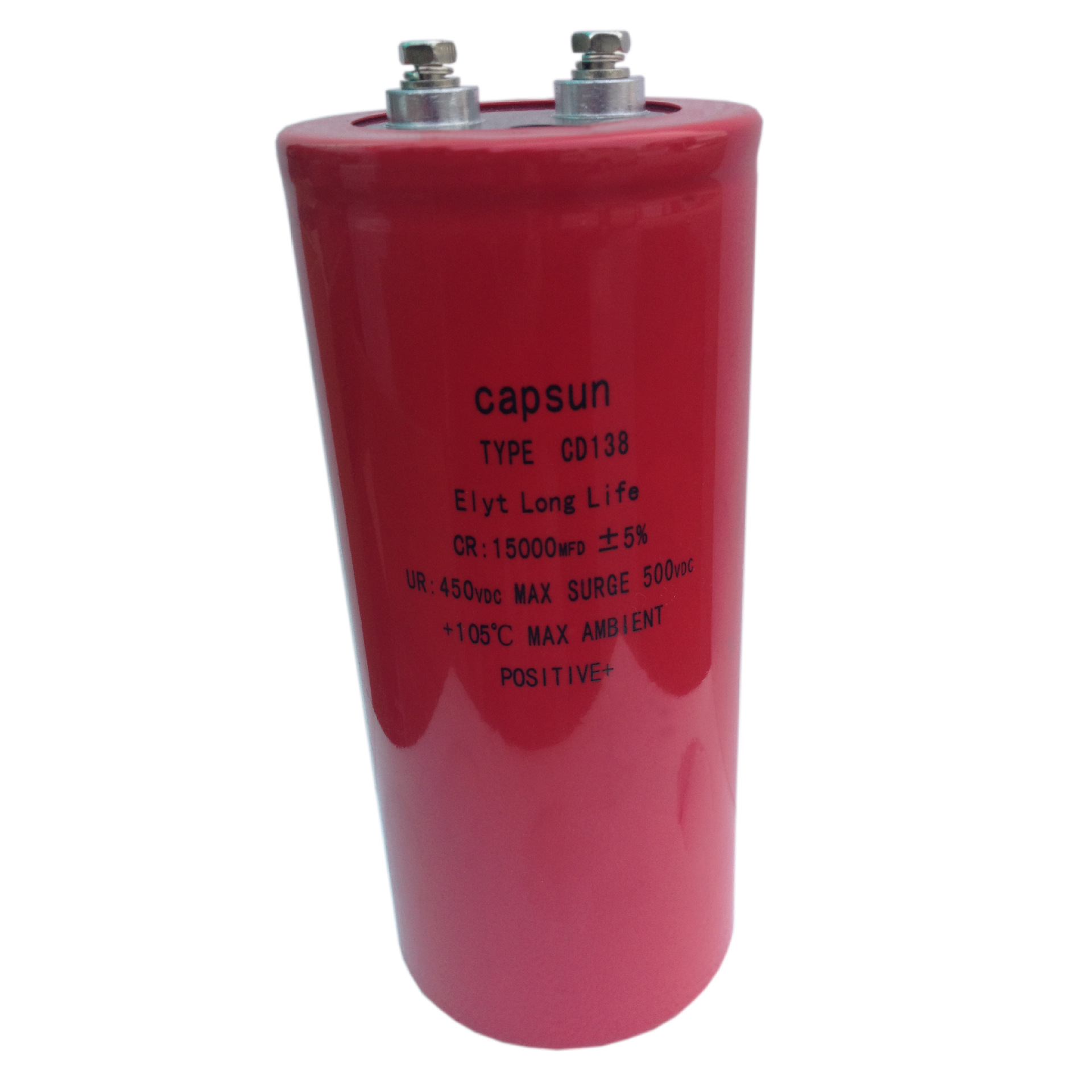 青佺电子(已认证),CD138 450V15000UF,保温钉焊机铝电解电容器