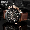break man leisure time Fashion classic motion Trend Lux waterproof calendar Large dial gift watch