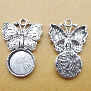 6514 22*32mm�������кϽ���yɫ�Ʒ���DIY���� 50��/��3.8��