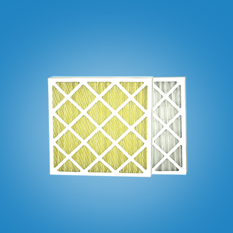 厂家直销中效板式空气过滤器  F8中效折叠空气过滤器