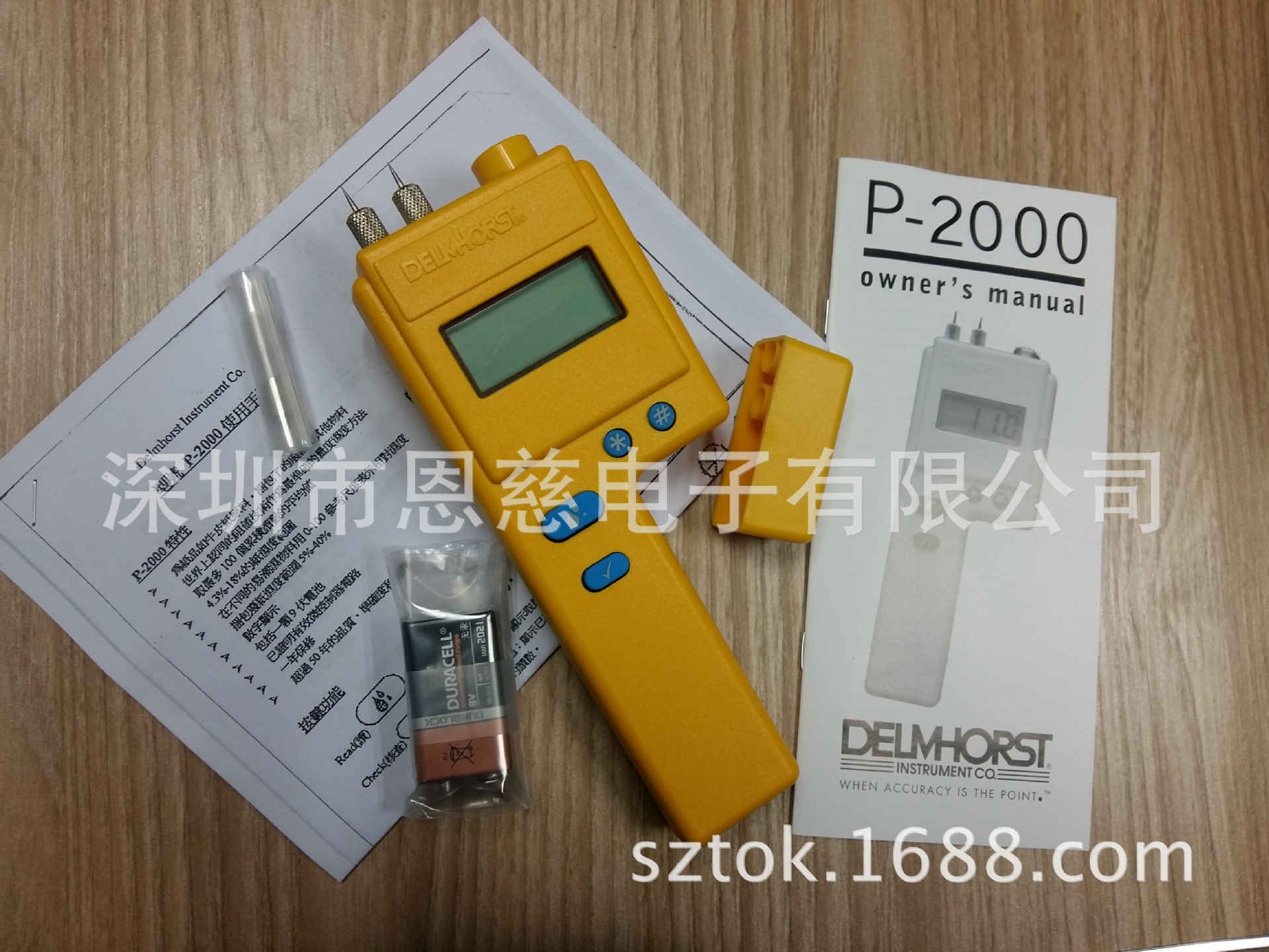 P2000纸张湿度计P-2000美国DELMHORST特尔姆赫斯特已停产升级PX30