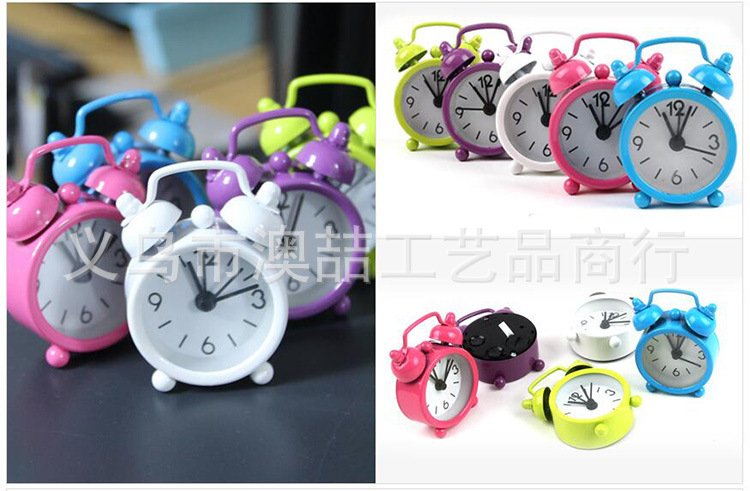 金属迷你小闹钟