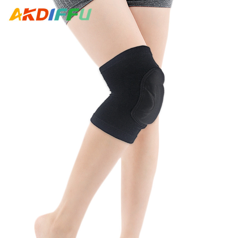 Equipo de Protección deportiva engrosada esponja rótula transpirable arrodillado anticolisión correr baloncesto fútbol Protección Laboral rótula