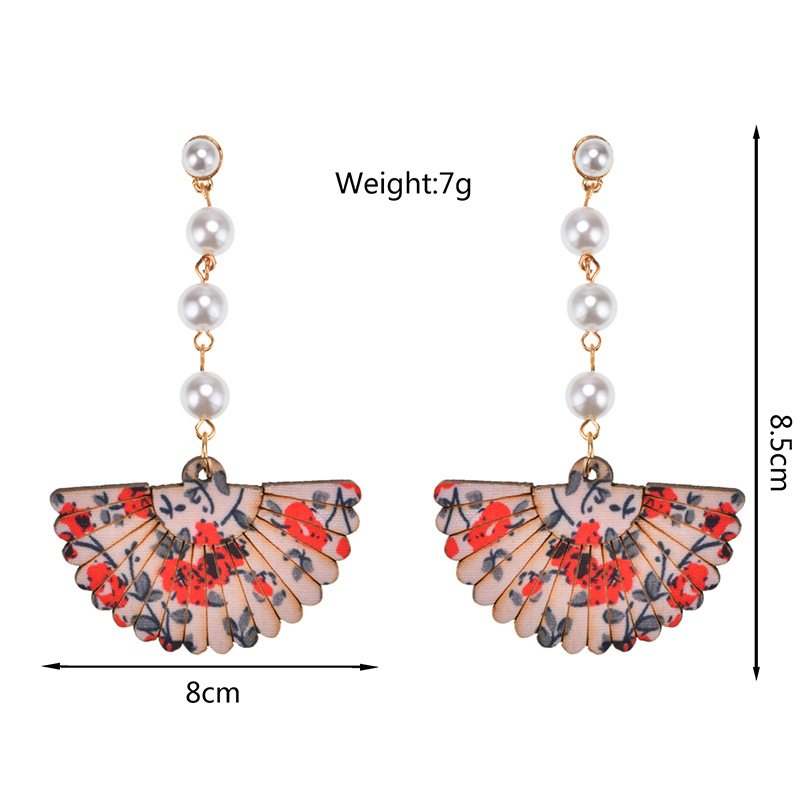 alloy other earring (color)NHYT0277-color