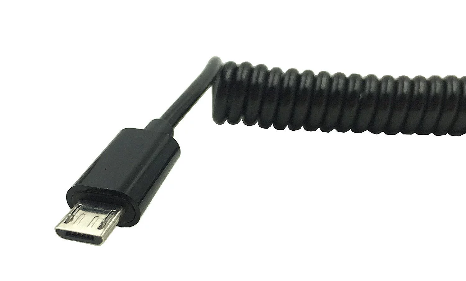 Extending spring line system mobile audio connection line USB AM to DC3.5 3 pole 1 meter