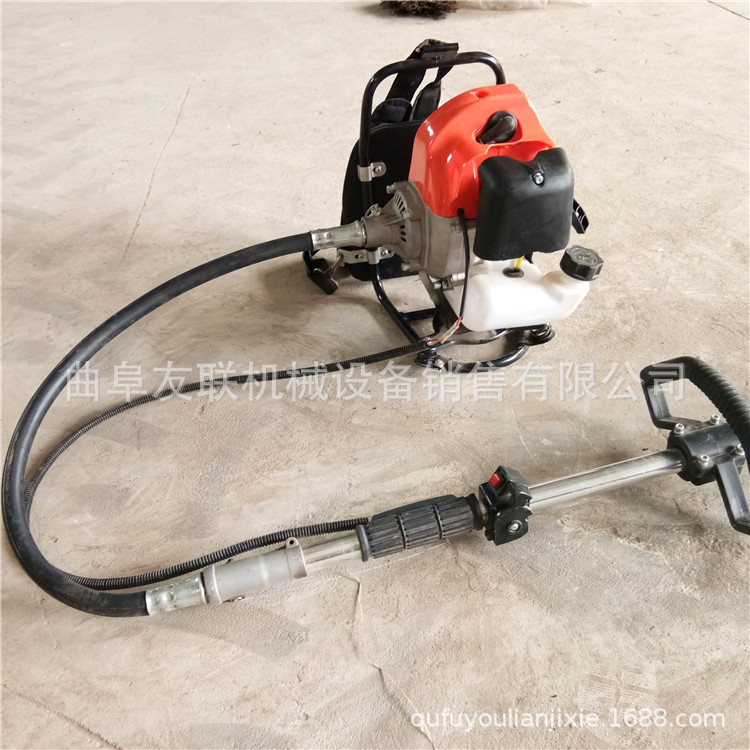 二冲程侧挂式汽油割草机 大功率打草机背负式汽油剪草割草机61