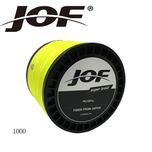 JOF Xinli fishing gear 8 braid PE strong horse fishing line 1000 meters anti-biting line fishing line fishing line wholesale cross-border