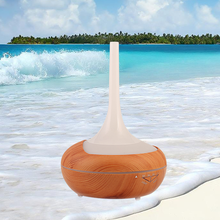 新款木纹香薰机木纹加湿器花瓶加湿香薰机|ru