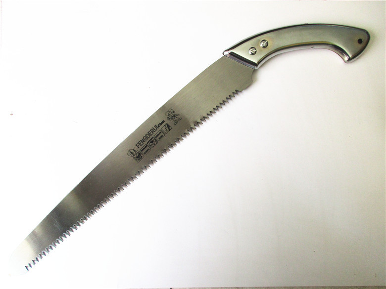 销售供应 新款铁耙电镀手板锯园林工具 品质手板锯量大可议