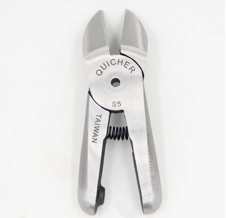 进口 台湾快取QUICHER S5 气剪刀头 铜铁线气剪头 风剪咀 剪钳