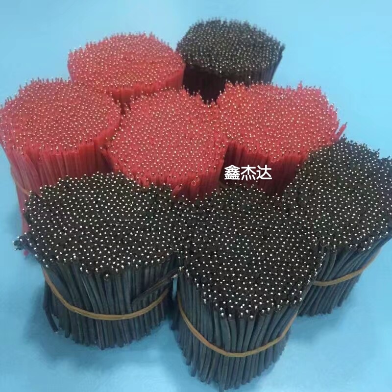 供应家电彩排线 2468排线 3239高温硅胶电线24 22 awg插头线