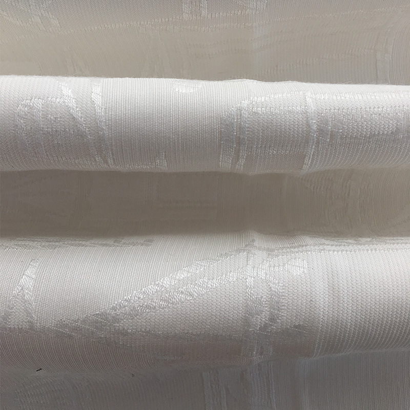 丝粘提花面料 厂家直供 丝粘提花纯色面料 优质丝绸服装面料定 制