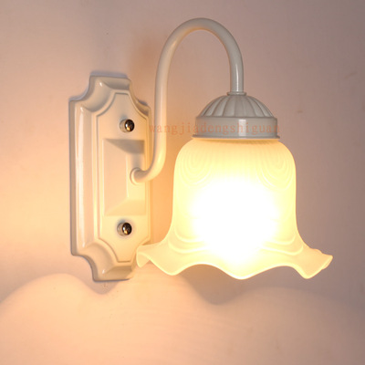 Modern simplicity LED Mirror Wall Light bedroom Warm Bedside lamp American style a living room Aisle Shower Room Lighting lamps and lanterns