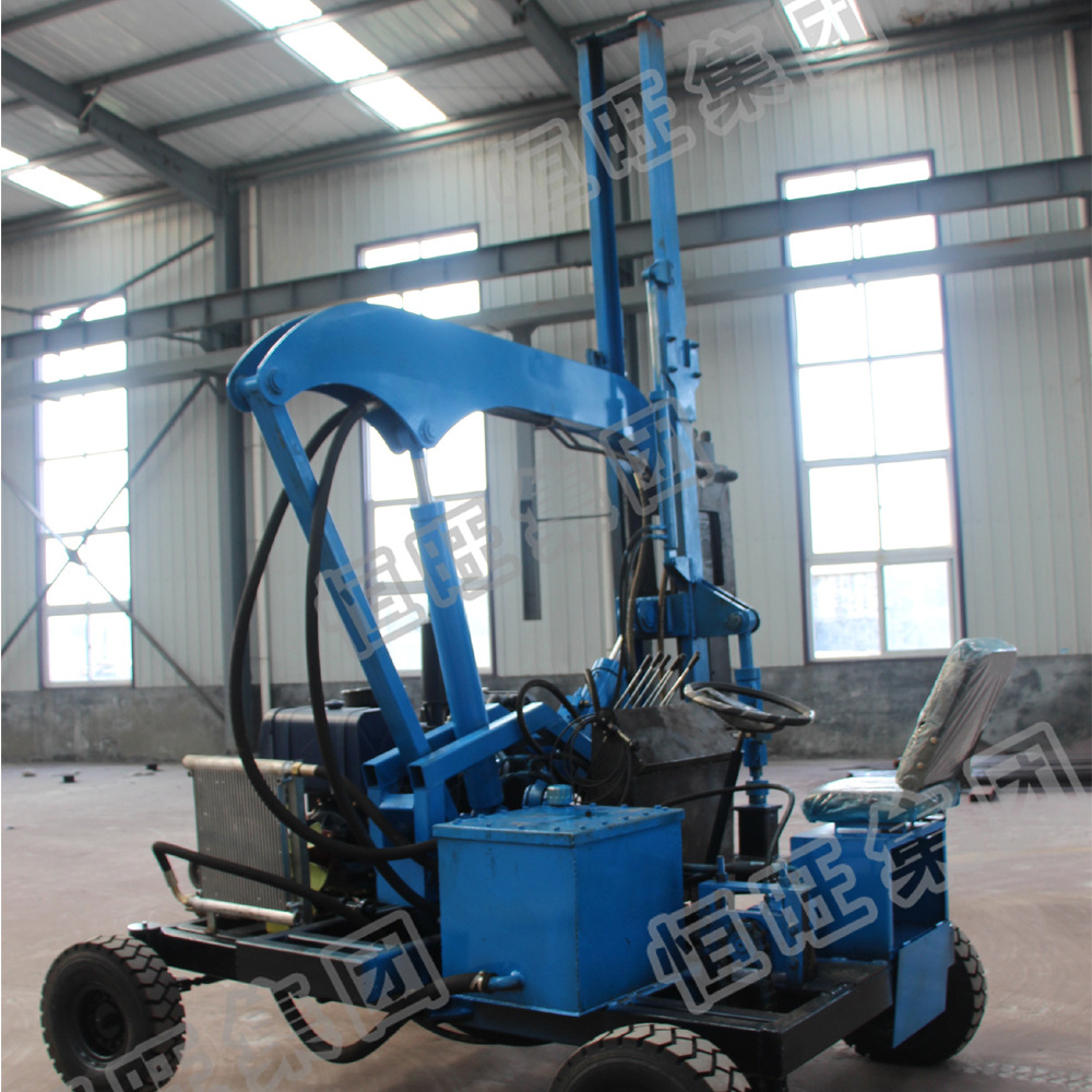 方桩护栏打桩机1