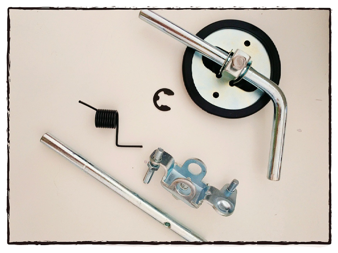 平车膝控抬压脚组件 平车靠脚 工业缝纫机靠压组件同步车靠脚整付