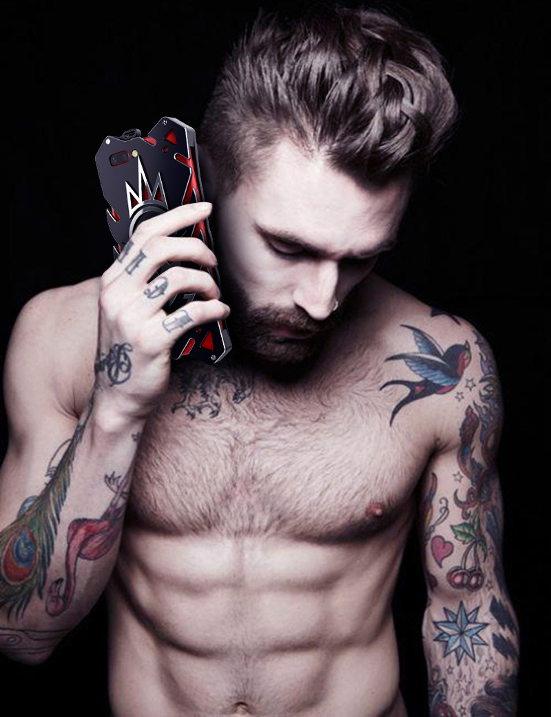 SIMON New THOR II Aviation Aluminum Alloy Shockproof Armor Metal Case Cover for OPPO R11 & OPPO R11 Plus