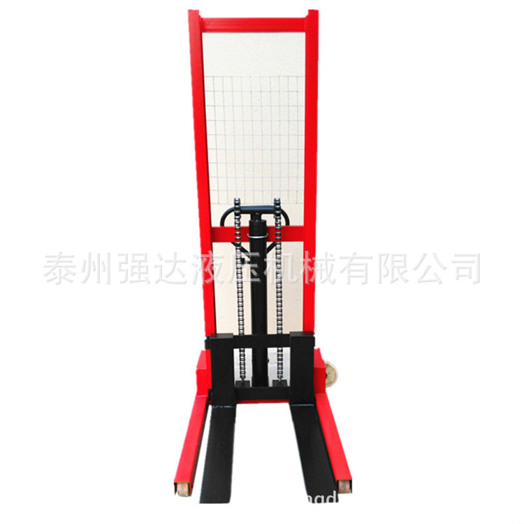 CTY0.5吨 1吨 2吨手动液压堆高车 升高车 液压装卸车 液压车1.6米