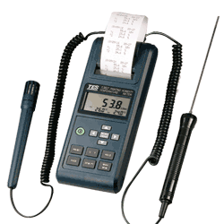 供应泰仕TES-1362列表式温湿度计 泰仕温湿度检测仪TES-1362