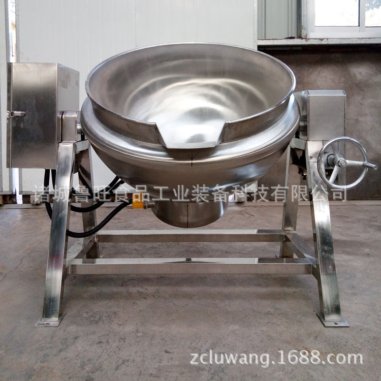 电加热夹层锅 电加热煮肉夹层锅厂家定做 电加热炒菜夹层锅