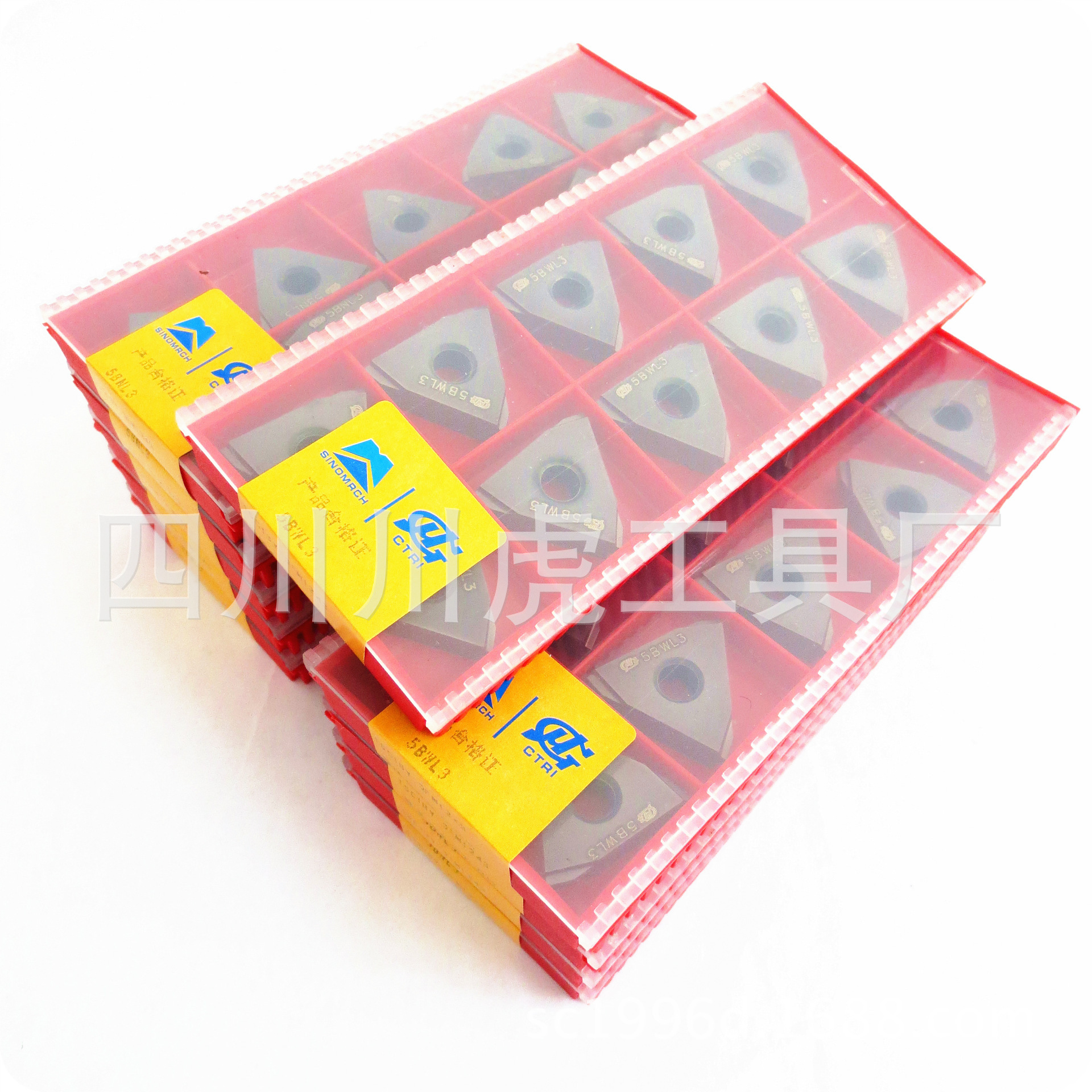 成都工研所API石油套管偏梯形螺纹/CTRI立装偏梯扣刀片：5BWL3
