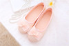 Demi-season non-slip comfortable footwear with bow for pregnant indoor, slippers, soft sole