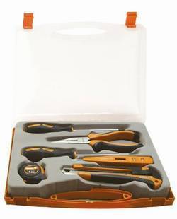 圣德保罗家用工具套装7件套五金工具 家庭工具套装工具箱sd-006-a