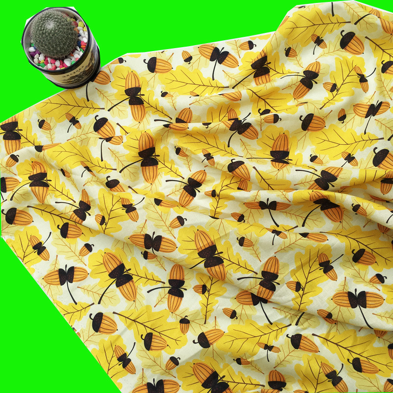 数码印花面料加工 棉布料 布匹家纺用布 2021印花面料 KH4417