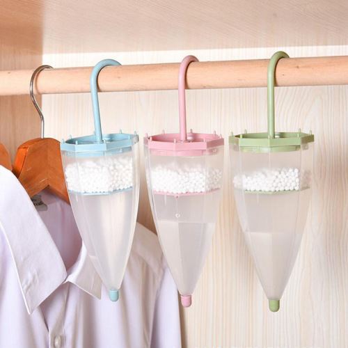 Umbrella-shaped indoor wardrobe dehumidification desiccant clothes moisture-proof agent anti-mold moisture absorption box creative home
