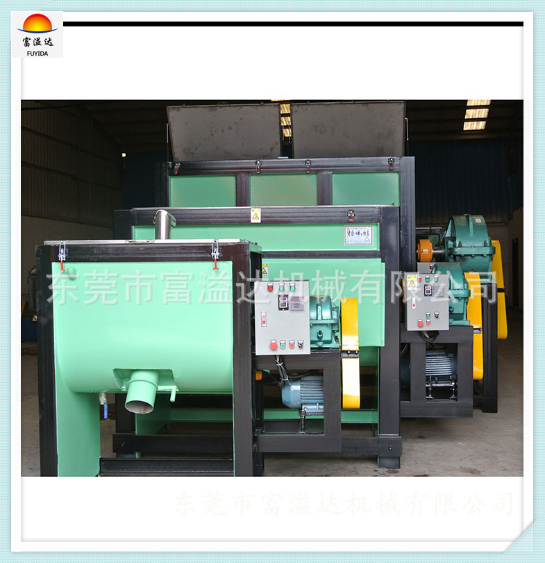 橡胶粉体加热搅拌机 TPE卧式搅拌机 塑料色粉大型搅拌机高清图片