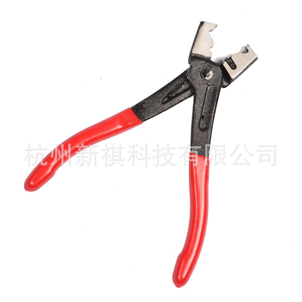 汽车水管钳子束装钳球笼钳沾塑手柄喉箍钳CLIC-R车用多功能汽修