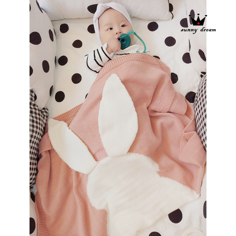 兔子毛线空调毯 (18)