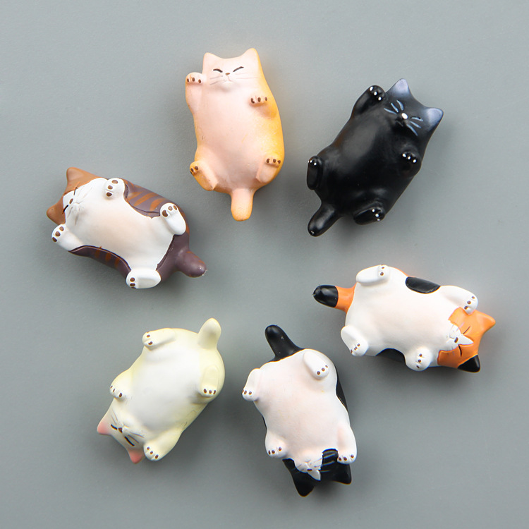 Pastoral Cat Synthetic Resin 1 Piece display picture 2